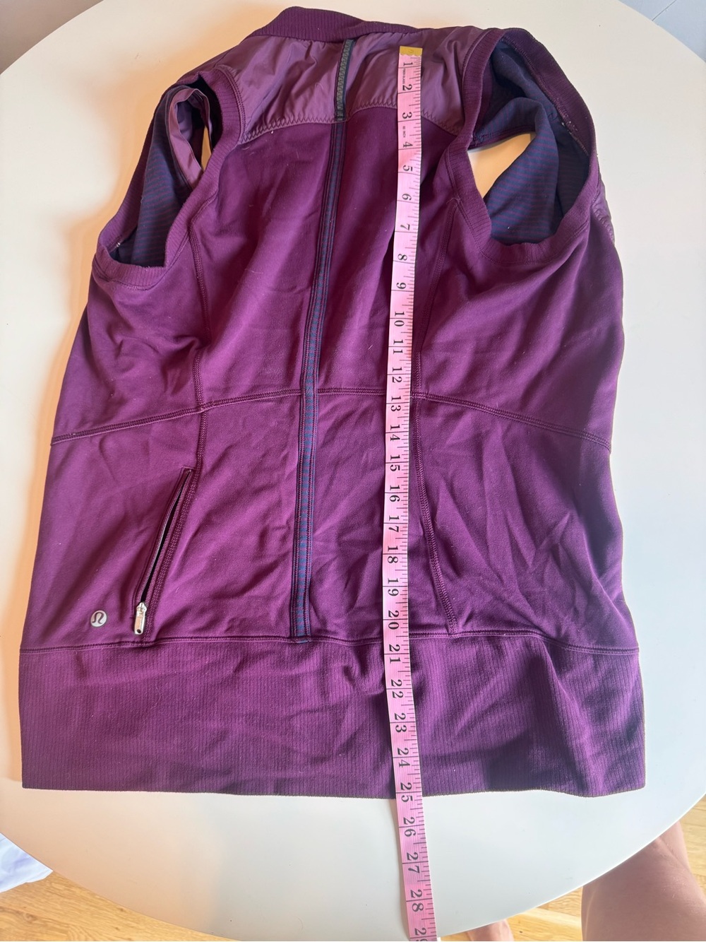 Lululemon lightweight maroon vest - Picture 3 of 7